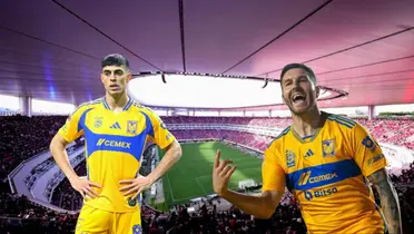 Estadio tomado de Chivas, con Brunetta y Gignac al frente