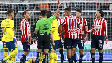 Expulsión de Cade Cowell / Foto: MEXSPORT