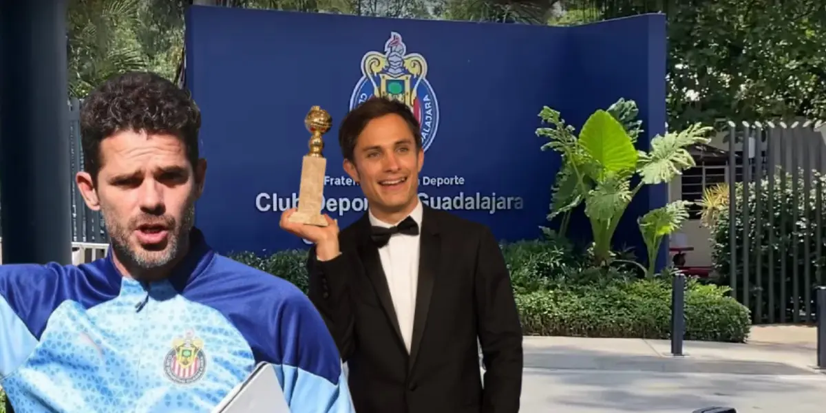 Fernando Gago junto a Gael García Bernal / FOTO CONTRAMURO