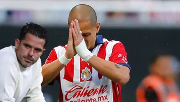 Fernando Gago junto a Javier Hernández / FOTO EFE