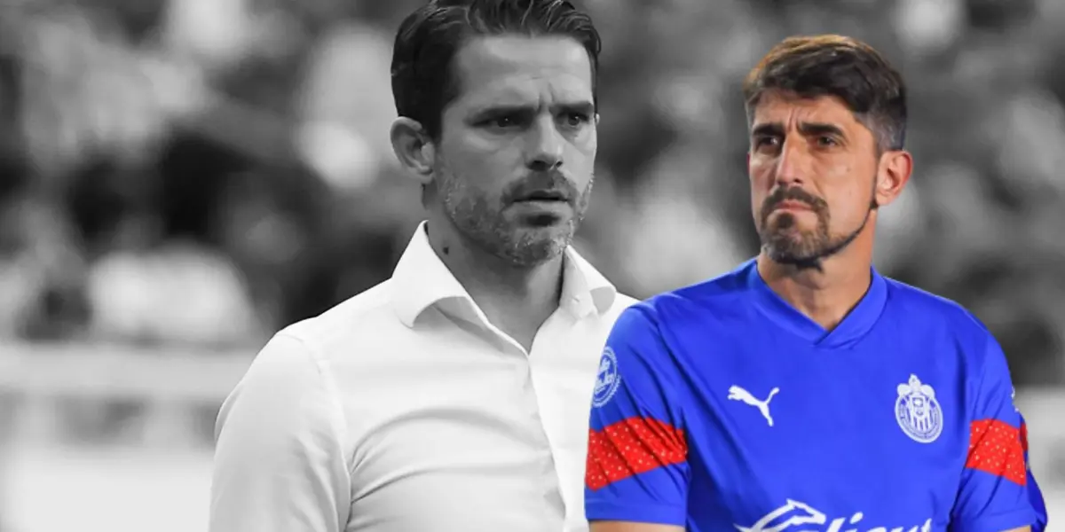 Fernando Gago y Pauno con la de Chivas