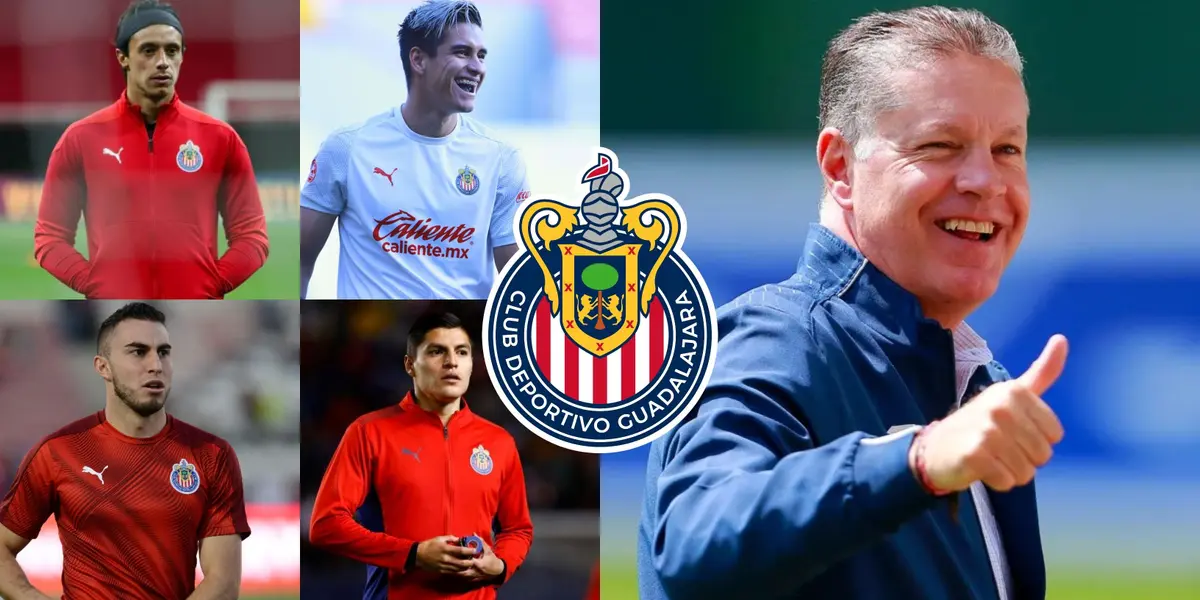 Fernando Hierro les daría una segunda oportunidad en Chivas aunque Ricardo Peláez los desterró.