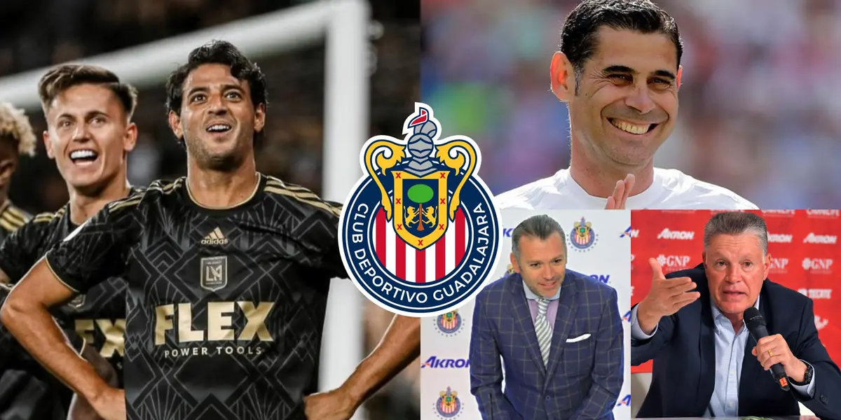 Fernando Hierro y la posibilidad de traer a Carlos Vela como refuerzo en Chivas.