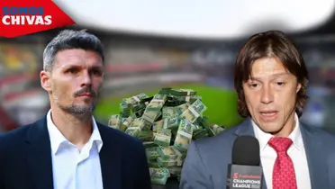 Fernando Ortiz y Matías Almeyda (Fuente: MEXSPORT)