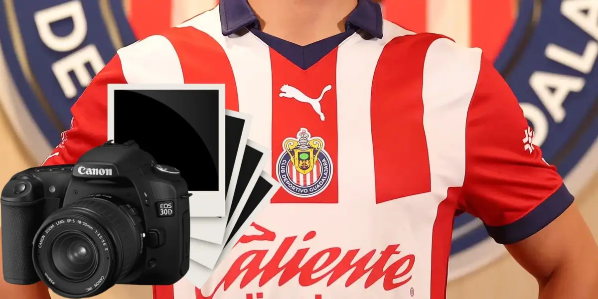 Filtran imágenes del primer refuerzo de Chivas con la indumentaria rojiblanca / FOTO LÍNEA DIRECTA