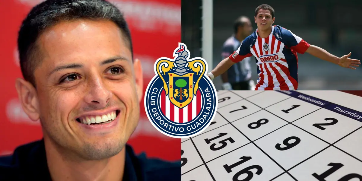 Finalmente habría una fecha para que Javier Hernández regrese a jugar en Chivas.