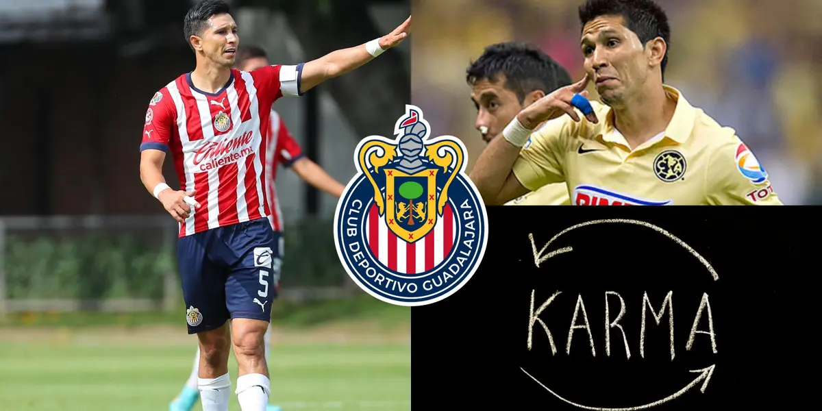 Finalmente Jesús Molina recibe su karma tras haber traicionado a Chivas en pleno clásico nacional.