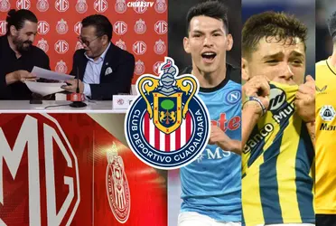 Finalmente la empresa automotriz china MG Motors llegó al Guadalajara y ya habría primer refuerzo gracias a su apoyo.