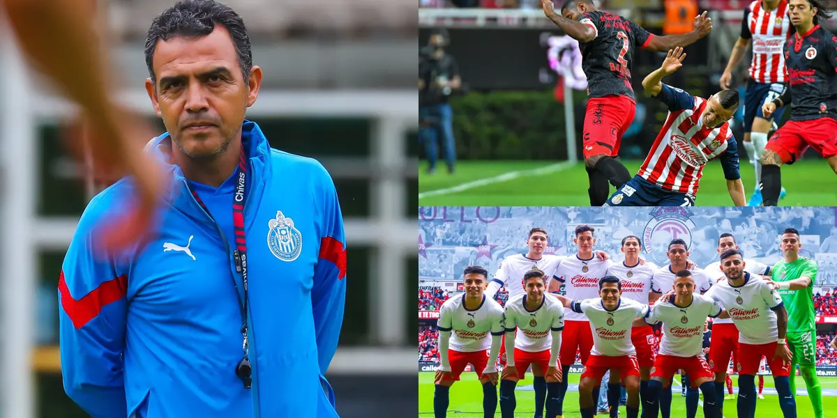 Finalmente Ricardo Cadena cedería ante la presión y realizaría un cambio en su alineación.