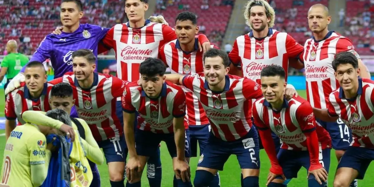 Foto del Chivas y americanistas lamentándose