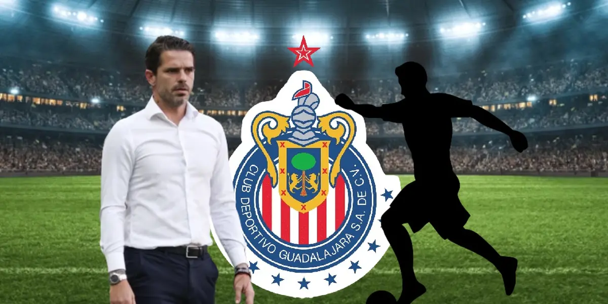 Foto: Fernando Gago en Chivas y Bruce El-mesmari