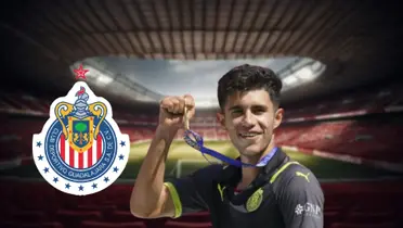 Foto: Francisco Méndez en la Selección Mexicana sub 20 al primer equipo de Chivas