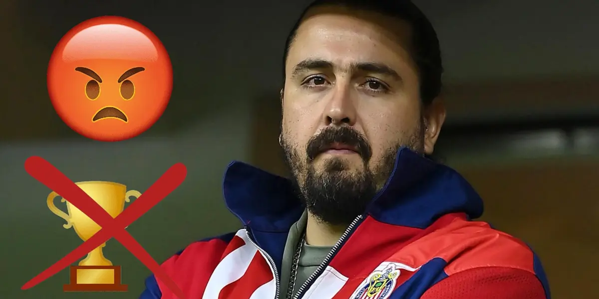 Foto: Fútbol Total / Amaury Vergara como dirigente de Chivas