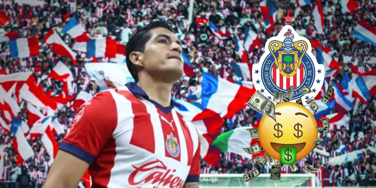 Foto: Jesús Sánchez en Chivas de Guadalajara