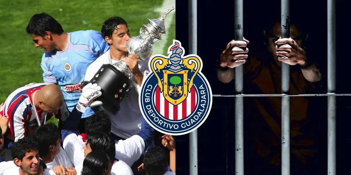 Fue parte del plantel que disputó una final, pero acabó pisando la carcel por andar en malos pasos.