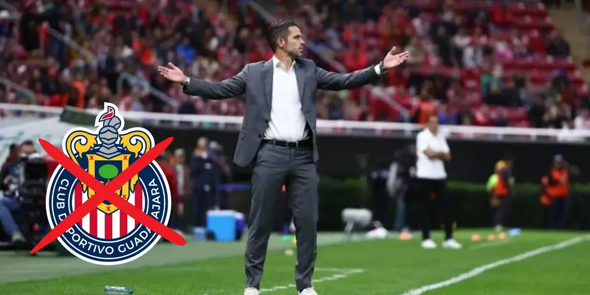 Gago con el escudo de Chivas/FOTO: Bolavip