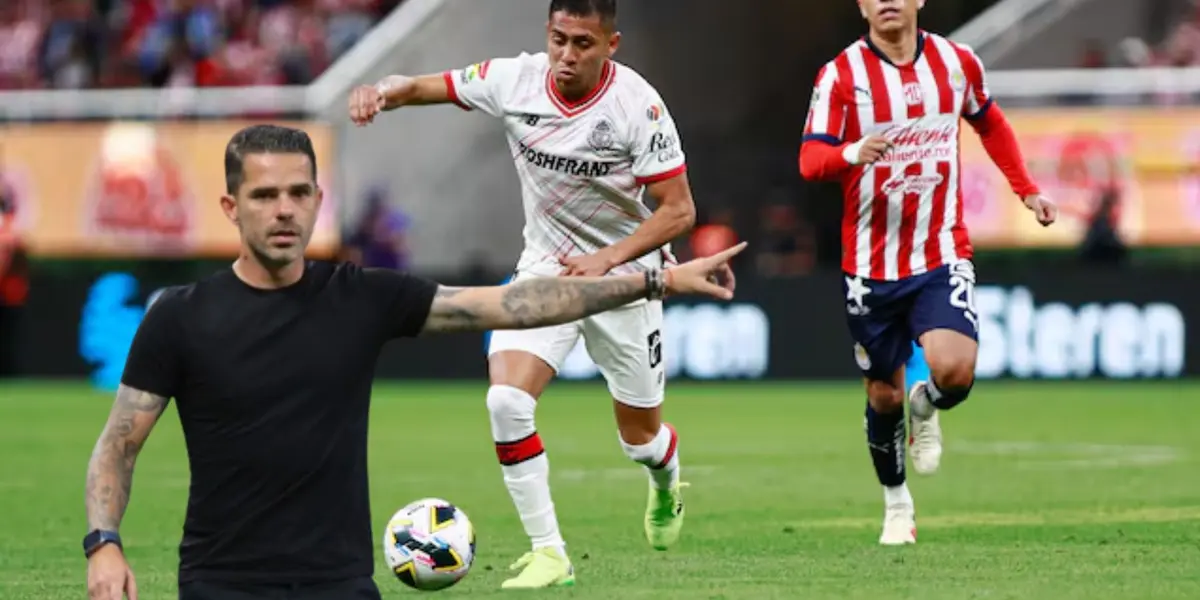 Gago en el Chivas vs Toluca