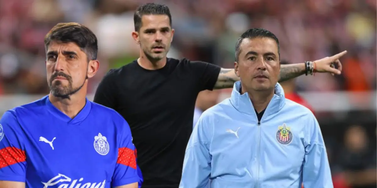 Gago, Pauno y Ortega con Chivas/FOTO: CHIVAS