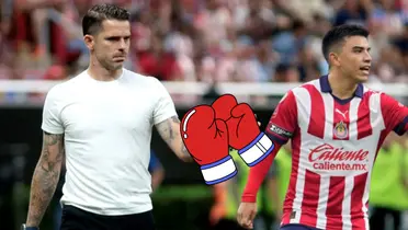 Gago y Beltrán con guantes de Box/FOTO: Récord