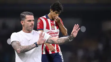 Gago y Macías tras partido con Chivas