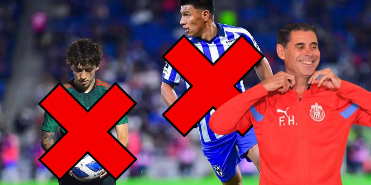 gallardo con Monterrey, Carrillo con la del Tricolor y Hierro con la de Chivas