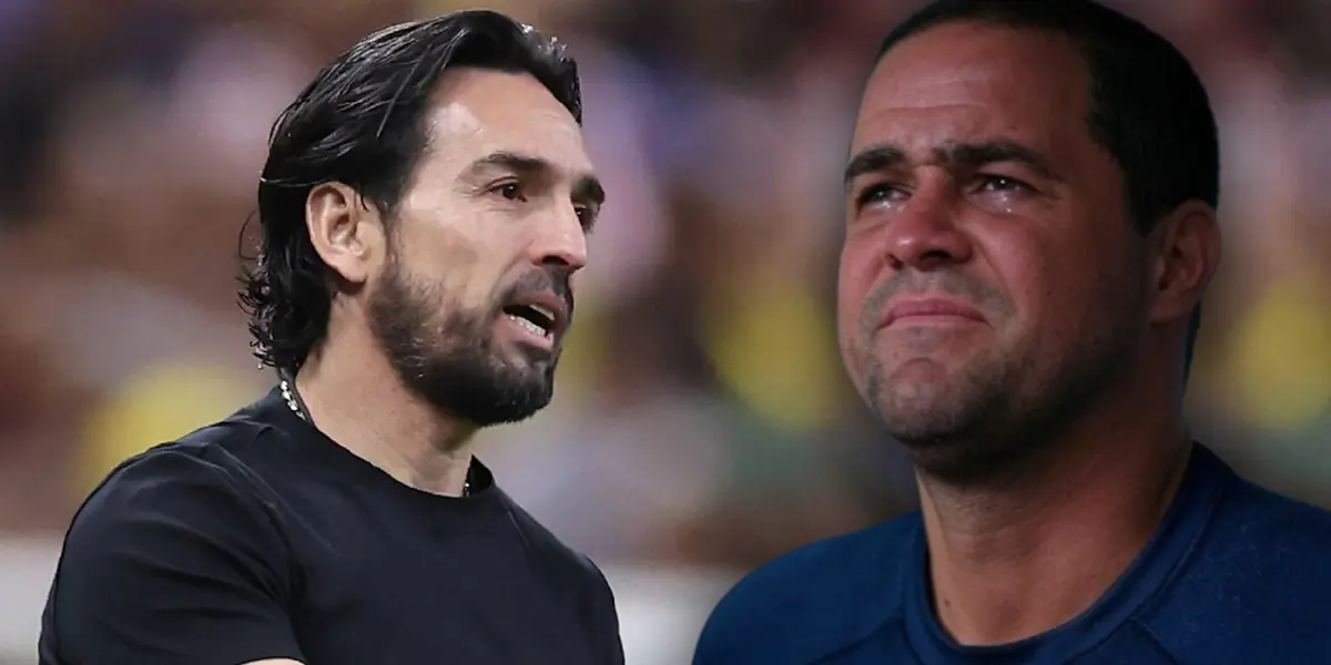 Gerardo Espinoza y André Jardine / Foto: MEXSPORT y GROK