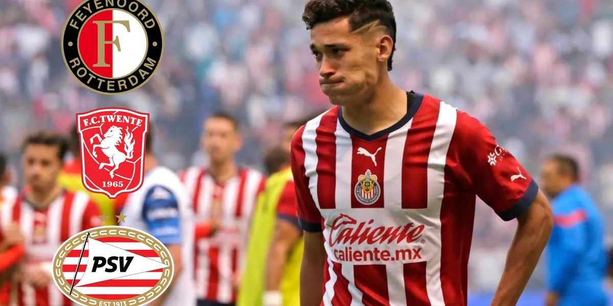 Gilberto Orozco Chiquete podría salir de Chivas y en Europa pondrían hasta 50 millones por él.