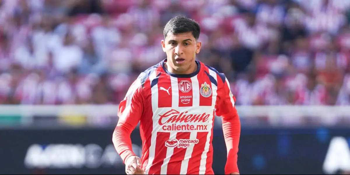 González en partido. Foto: Chivas