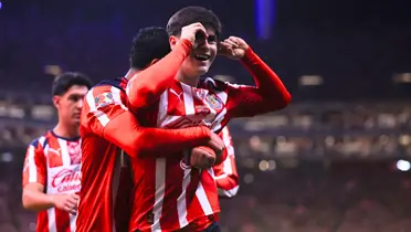 González en partido. Foto: Chivas