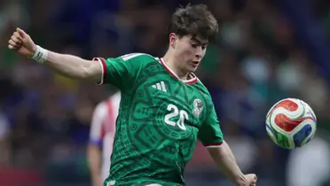 González vs Paraguay. Foto: Selección Mexicana