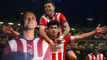 Guti Pável y Chicharito celebrando