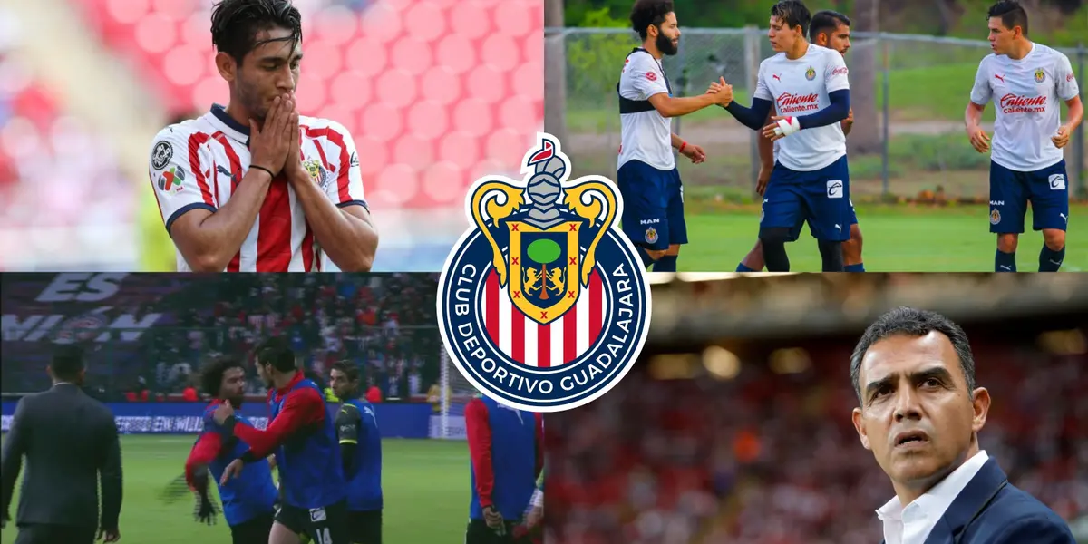 Habría serios problemas internos en Chivas a causa de división en el vestidor.
