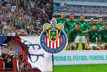 Hasta cuando juega la selección mexicana, el estadio Azteca demuestra que es casa de Chivas.