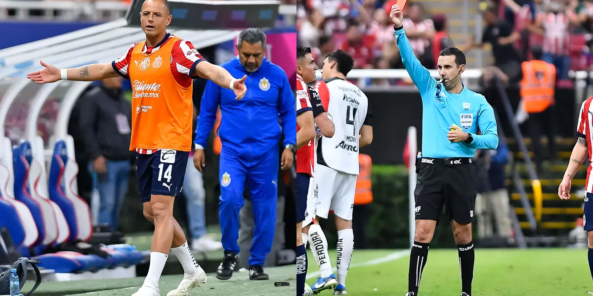 Hernández salió expulsado ante y se revela lo que dijo que hizó enfurecer al arbitraje | Foto: MexSport