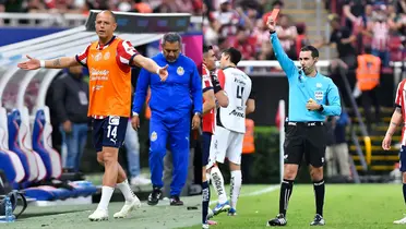Hernández salió expulsado ante y se revela lo que dijo que hizó enfurecer al arbitraje | Foto: MexSport