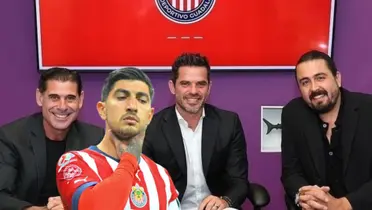 Hierro, Gago y Amaury reunidos con el Pocho Guzmán