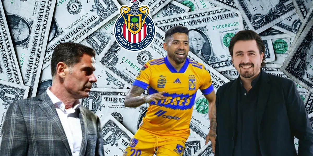 Hierro mirando a Aquino y Amaury Vergara