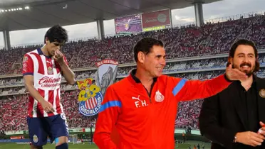 Hierro y Amaury dialogando y Macías lamentándose