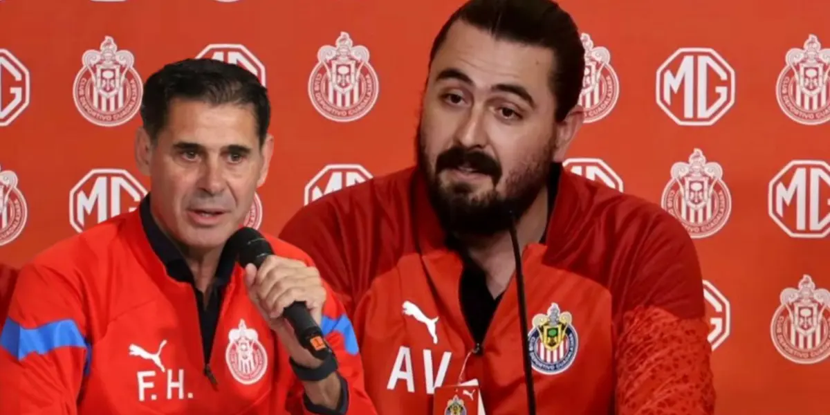 Hierro y Amaury en conferencia de prensa