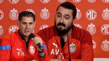 Hierro y Amaury en conferencia de prensa