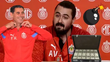 Hierro y Amaury en conferencia, maletín de dinero y bombazo