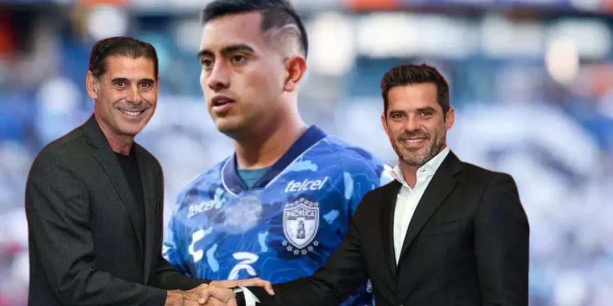 Hierro y Hago se dan la mano y Chiquito con Pachuca