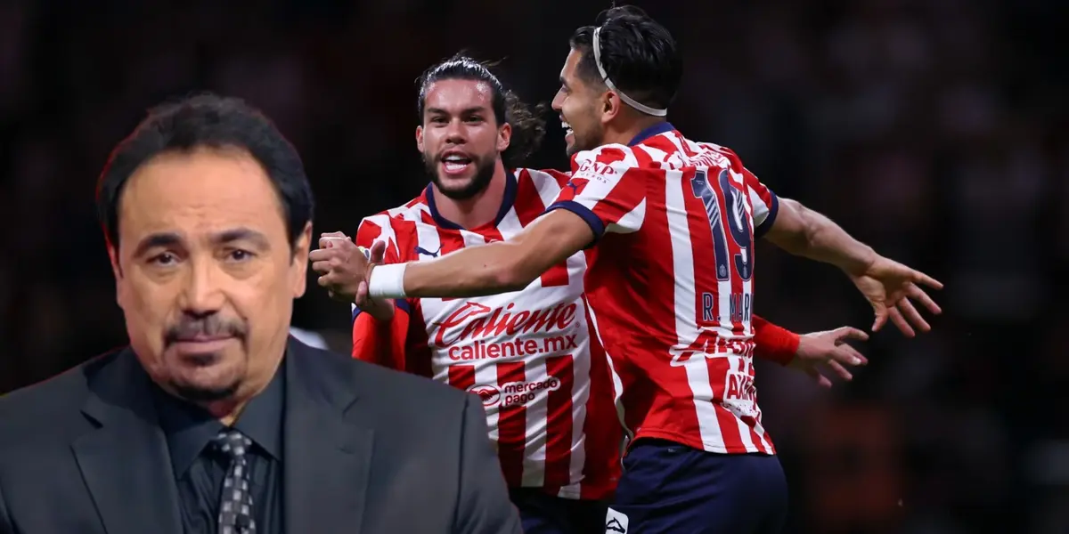 Hugo Sánchez junto a futbolistas de Chivas / FOTO YOUTUBE