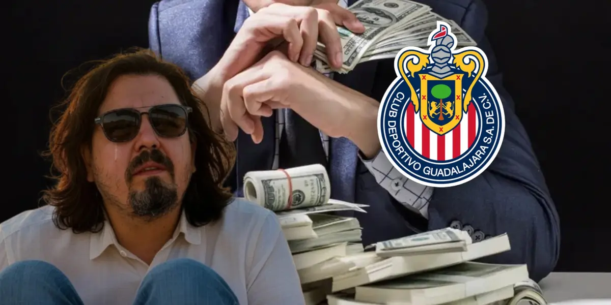 Ilustración de Amaury Vergara llorando / Foto: GROK