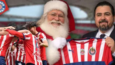 Ilustración de Papá Noel con Amaury Vergara (Fuente: GROK)