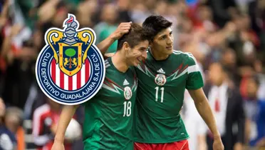 Isaác Brizuela y Alan Pulido (Foto: MEXSPORT)