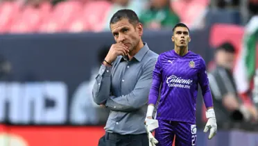 Jaime Lozano con el Tricolor y el Tala Rangel con la playera de Chivas