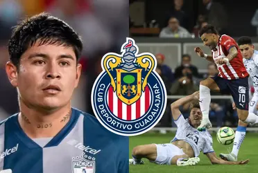 Javier Eduardo López se volvió a achicar al ver la camiseta de Chivas, pero en esta ocasión no fue Víctor Guzmán quien lo logro intimidar.