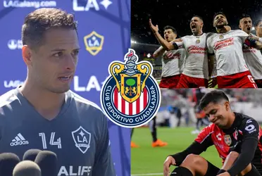 Javier Hernández acabó con la ilusión de los rojinegros y se rindió ante la magia de Chivas.