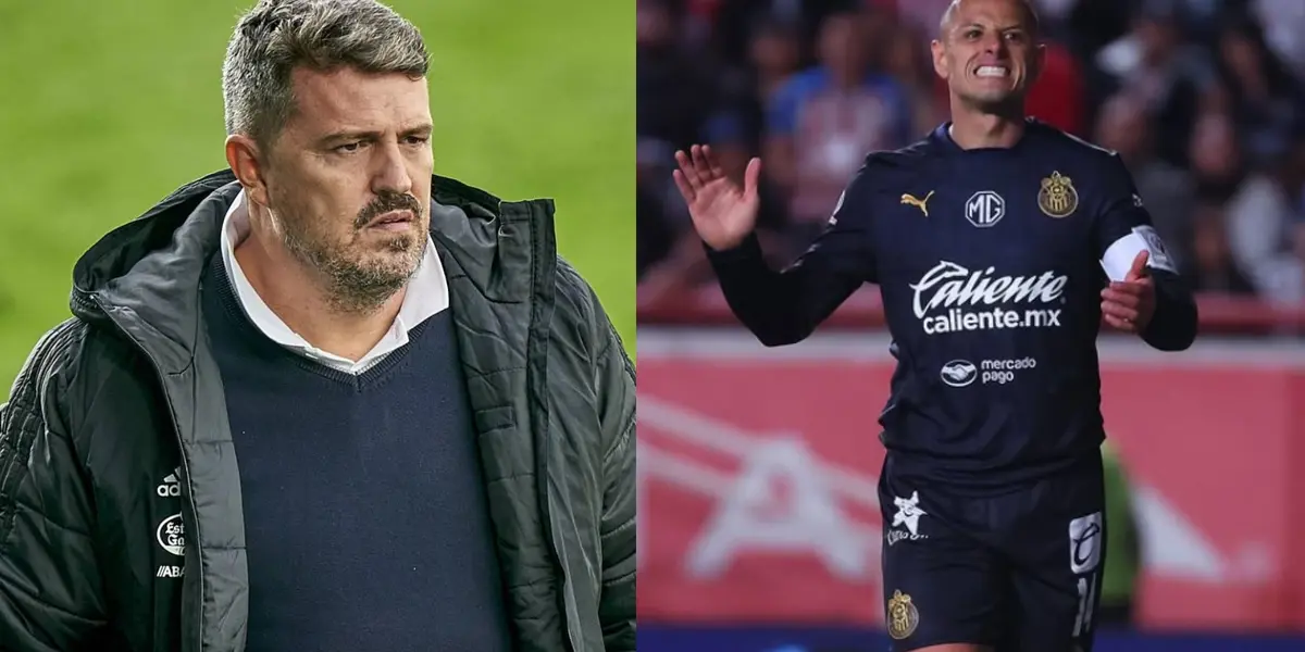 Javier Hernández buscaría su salida del Club Guadalajara | Foto: IG @oscargarciaj y @ch14_